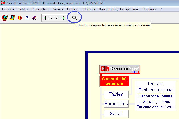 exportation des écritures comptables 1