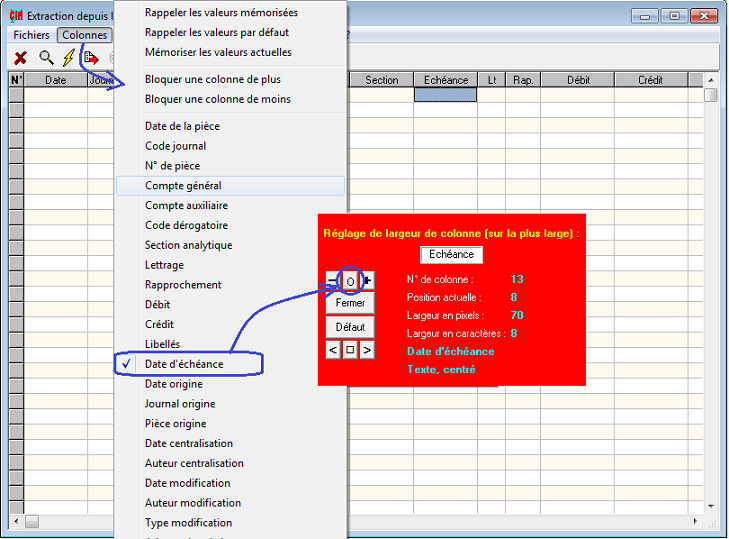 exportation des écritures comptables 4